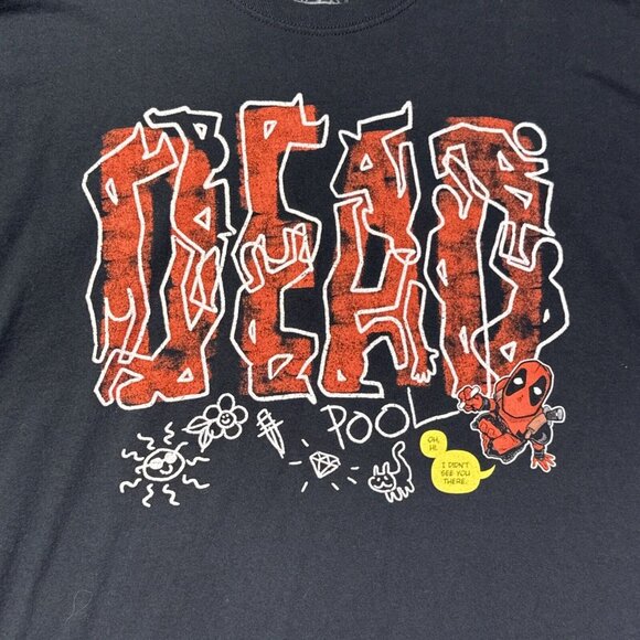 Marvel Deadpool "Oh hi I‎ didn't see you there" T-Shirt Loot Crate Exclusive - Picture 2 of 7
